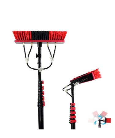 Photovoltaic Panel Cleaning window cleaning equipment conservatory roof cleaner water fed pole Window Cleaning Equipment 9m Window Cleaning Telescopic Pole Conservatory Roof Cleaning Kit 35cm Brush Head 6M/21FT
