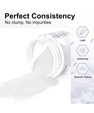 28g Acrylic Nail French Manicure Powder - Professional White HJ-NAP016 - Buy Online on SooperMarket.com