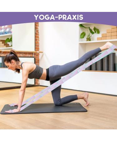 2-Piece Yoga Stretching Set: Bands Block & Belt for Ultimate Flexibility - Ideal for Yoga Enthusiasts & Athletes - Buy Online on SooperMarket.com