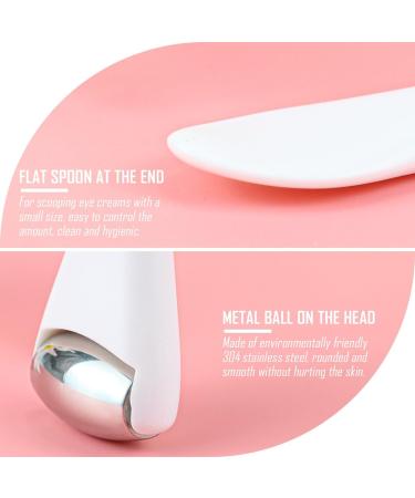 Mini Ice Roller - Handheld Facial Massage Tool for Puffiness Relief | Eye Cream Applicator | Skin Care Essential - Buy Online on SooperMarket.com