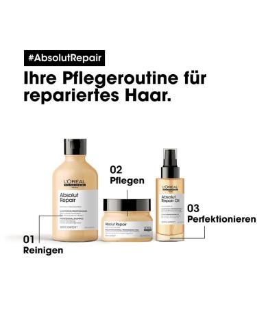 L'Or al Professionnel Repairing Hair Mask | Quinoa Infused | Expert Series for Stressed & Dry Hair - Nourish & Restore - Buy Online on SooperMarket.com