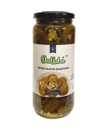 Dalida - Nacho Sliced Jalapenos, 16.6 Oz (Pack of 1)