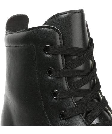 Women's Classic Leather High Top Double Row Roller Skates - Black Wheel - Size 37 | Indoor Outdoor Adult Skates with Bag - Buy Online on SooperMarket.com