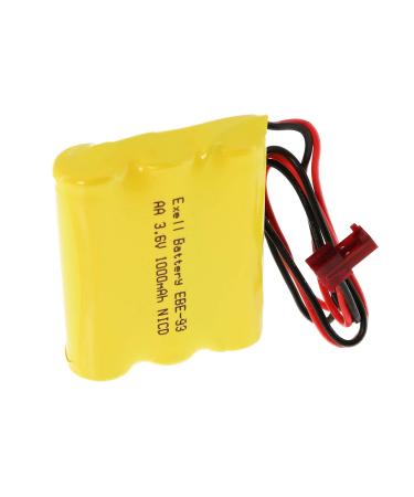 3.6V 1000mAh Emergency Lighting Battery Replaces Jiangmen Battery 026-148 Max Power Electonics 026-148 NNYXSB Sure-Lites 026-148 Sure-Lites 26-148 Sure-Lites 41B020AD13301 LPX70RWH SL026-148