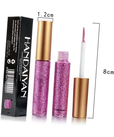 Healeved 10pcs Liquid Eyeliner Eyeshadow Eye Shadow Glitter Eyeliner Shinny Eyeliner - Buy Online on SooperMarket.com