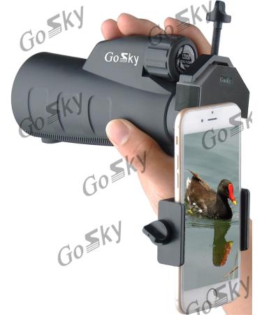 Gosky Smartphone Adapter Mount - Compatible with Binoculars, Monoculars, Spotting Scopes, Telescope, Microscopes - Fits Most Smartphones - Record Nature and The World - Buy Online on SooperMarket.com
