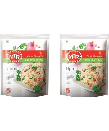 MTR Plain Upma Ready Mix 160g (Pack of 2) Tasty and Healthy