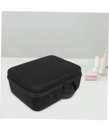 Gogogmee 1pc Hair Dryer Storage Bag Carrying Portable Travel Pouch for Hair Styling Tools Suitcase Black Eva - Buy Online on SooperMarket.com