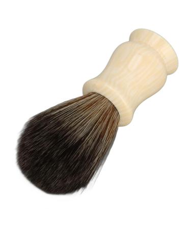 Portable Synthetic Beard Brush with Resin Handle - Effective Beard Cleaning & Shaving Removal Tool for Neck Care - Buy Online on SooperMarket.com