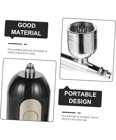 Healeved 1 Set Nail Kit Black Aluminum Alloy Abs Cake Airbrush Kit Air Brush - Buy Online on SooperMarket.com