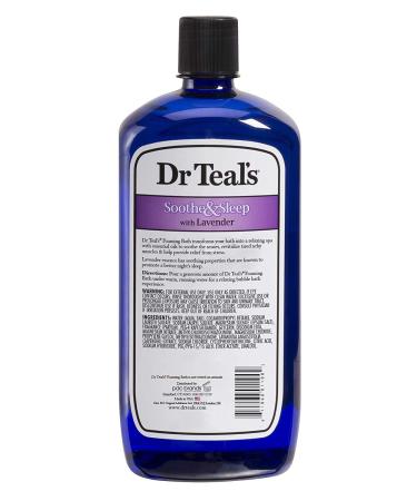 Dr Teal's Mothers Day Gift Set - 2 Pack (42oz) - Lavender Foaming Bath & Nighttime Therapy Lotion for Better Sleep - Buy Online on SooperMarket.com