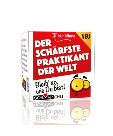 Schlump-Chili The hottest intern in the world - A funny gift set for men on an internship!