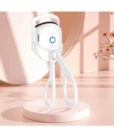 Heated Eyelash Curler Electric Lash Curler Rechargeable 2 Heating Modes Quick Curling Long Lasting Eye Lash Curler Eye Treatment Makeup Kit for Women Girls - Buy Online on SooperMarket.com