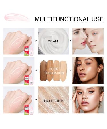 Watermelon Niacinamide Facial Serum | Pore Minimizer & Hydrating Makeup Primer | Lightweight Glow Serum (75ML - Buy Online on SooperMarket.com