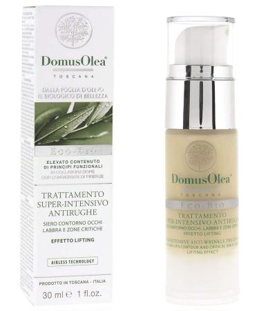 DOMUS OLEA TOSCANA SUPER-INTENSIVE TREATMENT ANTI-WRINKLE WITH EYES AND LIPS - LIFTING EFFECT 30ML ECOBIO 003