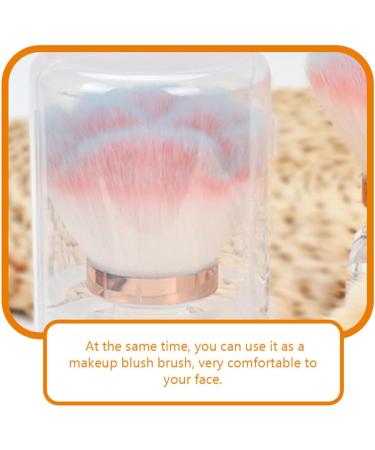 minkissy Foundation Makeup Blush Brush Foundation Applicator Cosmetic Applicator Foundation Brush Nail Cleaning Powder Makeup Supplies Nail Brush Manicure Abs Travel - Buy Online on SooperMarket.com