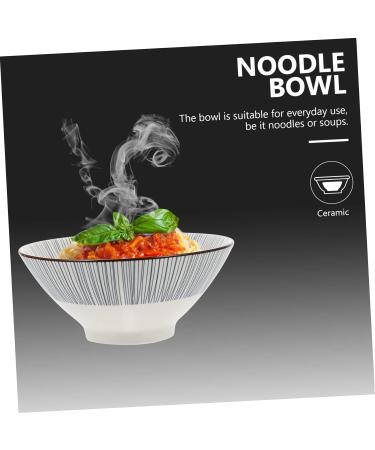 Zerodeko Cookie Container Rice Bowls Japanese Hat Bowl Nut Ceramics Noodle Japanese Ramen Bowls Noodle Bowl 18X18CM Blue - Buy Online on SooperMarket.com