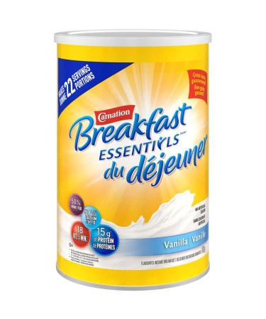 Carnation Breakfast Essentials - Vanilla Instant Breakfast Drink Powder, 880g/31oz, Imported from Canada