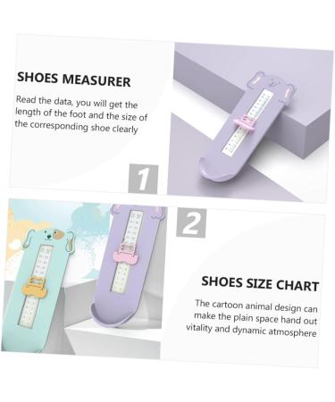 Hohopeti Foot Measuring Device Household Tools Kids Tools Universal Tool Shoe Measuring Tools Shoe Measuring Device Baby Shoe Ruler Chart Shoe Size Chart Foot Gauge Ruler Measurement Ruler - Buy Online on SooperMarket.com