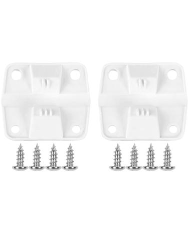 Cooler Replacement Plastic Hinges and Screws Set, Compatible with Coleman Coolers, Set of 2