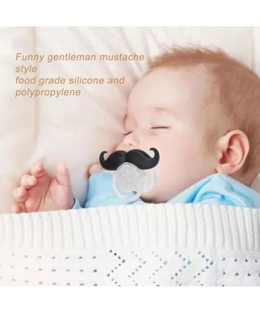 Beard Pacifier - Mustache Style Pacifier for Newborns | Safe & Fun Baby Accessory - International Shipping - Buy Online on SooperMarket.com