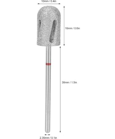 Nail Drill Bit - Stainless Steel Pedicure Drill Bit Nail Grinding Head Foot Calluses Sanding Polishing Head Manicure Nail Bits Electric Drill Bit Nail Remover and Sanding Tools(A1F) - Buy Online on SooperMarket.com
