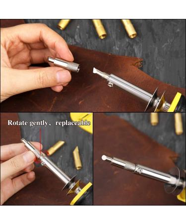 5 Piece Wood Burning Kit with Replaceable Points - Ideal for Hobbyists and Beginners - Perfect DIY Arts and Crafts Gift - Buy Online on SooperMarket.com