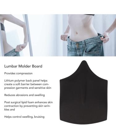Lumbar Molder Board Lumbar Molder Liposuction Back Board Foam Compression Lipo Ab Board Post Surgery (Black) - Buy Online on SooperMarket.com
