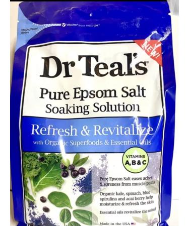 Dr Teal Epsom Salt Refresh and Revitialize