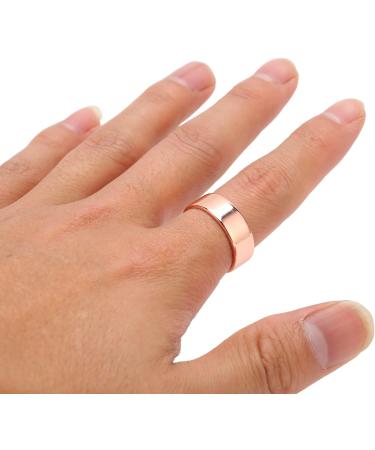 Finger Magnifying Ring for Arthritis Relief - Adjustable Health & Lymphatic Drainage Ring for Men and Women - Fatigue Relief in Elegant Rose Design - Buy Online on SooperMarket.com