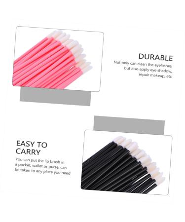 Buy NOLITOY 300 Pcs Cotton Swab Eyebrow Brush & Lip Makeup Wands - Disposable Applicators with Wooden Handle for Flawless Lipstick & Mascara Application | International Shipping Available - Buy Online on SooperMarket.com