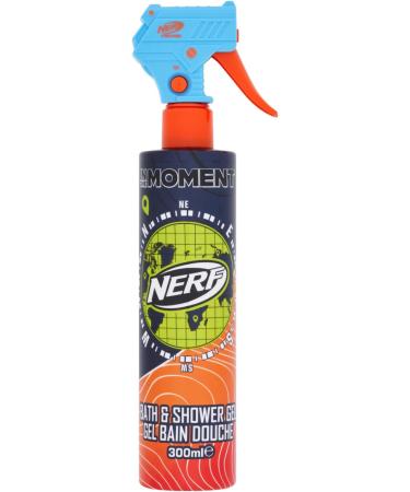 Nerf Get Hyped! Bath & Shower Gel 300ml - Blaster Trigger Shower Gel - Children's Shower Gel - Buy Online on SooperMarket.com