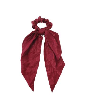 Getacota 9-Piece Bowknot Hair Scrunchies Set - Satin Chiffon Long Tail Scrunchy Scarf Vintage Ponytail Holder for Women - Buy Online on SooperMarket.com
