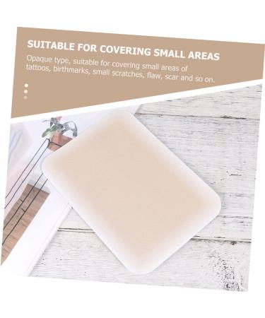 FOYTOKI 4 Pcs Concealer Waterproof Skin Cover Sticker Waterproof Concealing Stickers Scar Cover Beige Pe - Buy Online on SooperMarket.com
