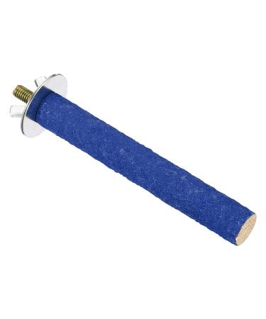 Patikil 0.6x3.9 Vogel paw bird wood barsch stand cage accessories for small bird parrot love bird parlor parlor sittich blue 0.6x3.9 "blue