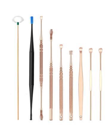 Picking Cleaning Ear Wax Spring Pick Set Steel Massage Ear Ear Wax Stick Tool Innovative Cleaning Stainless Ear C One Size