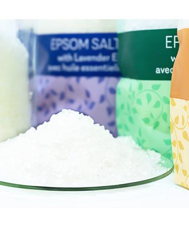 Vitabath Lavender Chamomile Epsom Salts - 36 oz - Relaxing Detox Aromatherapy for Muscle Soreness Relief - Nourishing Skincare for Women & Men - Cruelty-Free - Buy Online on SooperMarket.com