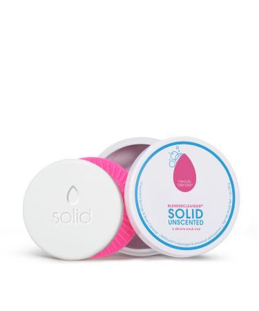 Beautyblender | Blendercleanser Solid Unscented Makeup Sponge & Brush Cleanser + Silicone Scrub Mat | Professional Cleansing Tool Makeup Sponge Cleaner Vegan & Cruelty Free Made in USA