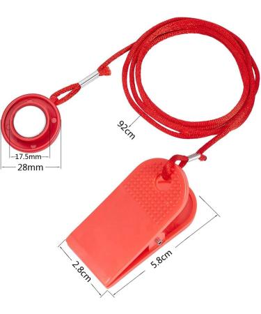 Ruxihe 2-Pack Round Treadmill Safety Key Replacement Magnets - Running Machine Essentials - Buy Online on SooperMarket.com