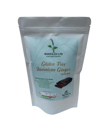 Bake4Lov Ltd Plant-Based Gluten-Free Ginger Loaf Mix - 408g