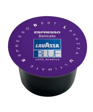 Lavazza Blue Capsules - Espresso Delicato 28.2-Ounce Boxes (Pack of 100)