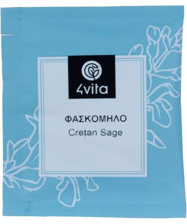 Greek Herbal Tea Sage by 4Vita (12 sachets) - Buy Online on SooperMarket.com