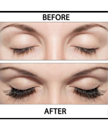 8Pcs Magnetic Eyelashes Reusable 3D Full Eye Dual Magnetic False Lightweight Eyelashes Set with Tweezer(No Glue Needed) - Buy Online on SooperMarket.com