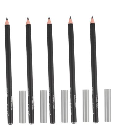 Mikinona 12pcs Black Eyeliner 1 Beauty Supply Highlighter Eyeliner Pen Wood Girl Water Proof Accessories