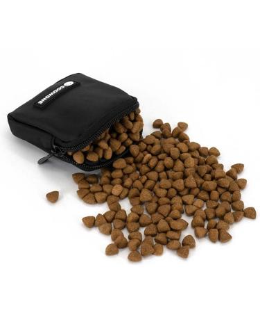 COOWOON Waterproof Dog Treats & Hand-Free Training Bags | Ideal for Dog Training - Black 3.0 - Buy Online on SooperMarket.com
