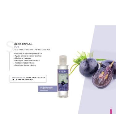 Buy Silica Capillary Grape with Florigan Grape Seed Extracts 125 ml - Enhance Skin & Health | International Shipping Available - Buy Online on SooperMarket.com