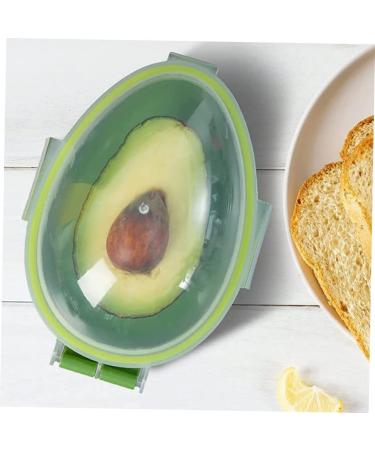 Cabilock 4pcs Avocado Crisper Vegetables Avocado Container to Keep Fresh Avocado Saver Container Box Food - Buy Online on SooperMarket.com