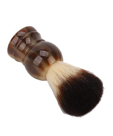 Quick Drying Hair Shaving Brush with Curved Handle - Easy to Clean Barber Tool for Perfect Shaves - Buy Online on SooperMarket.com