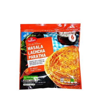 Haldiram's Masala Lacha Paratha | 300G | Paratha | Ready to Eat | 100% Fresh | Indian Origin
