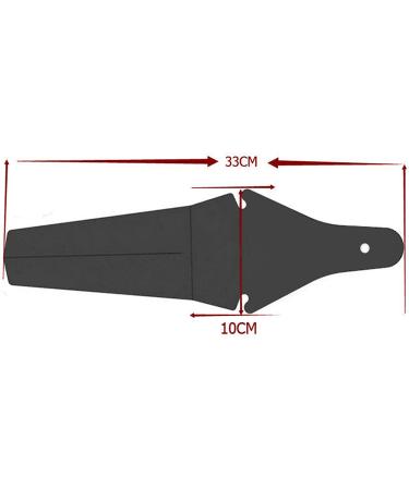 Lohas Select Bike Mudguard Rear Guard Ass Saver - Waterproof Folding Road Fenders (Black) - Buy Online on SooperMarket.com